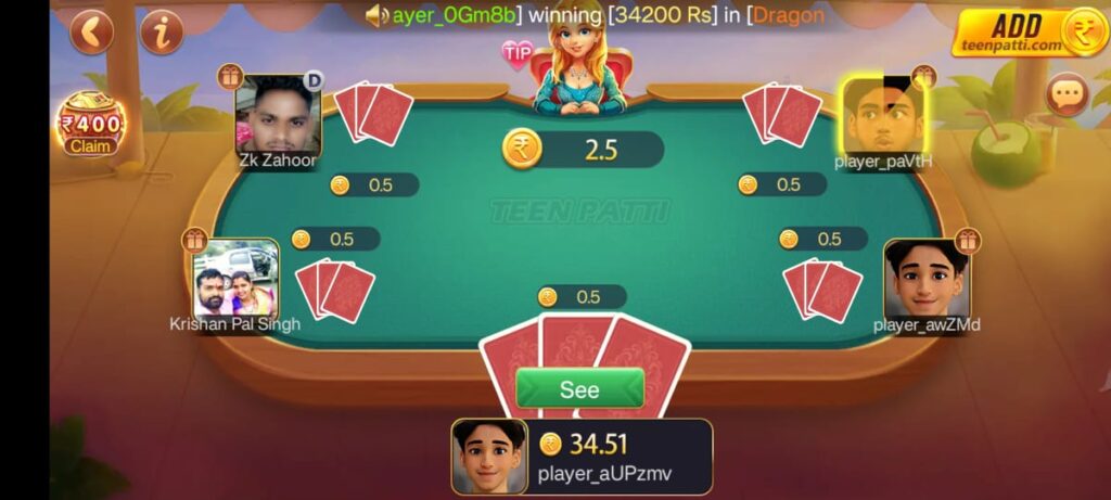 Teen Patti Master online